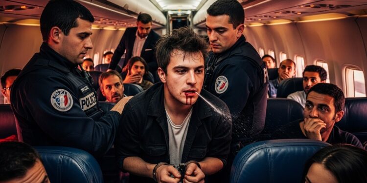 Un Sénégalais de 26 ans condamné pour violences sur policiers après avoir craché du sang dans un avion pour bloquer son expulsion depuis Marseille Provence Détails et enjeux   Viral Mag