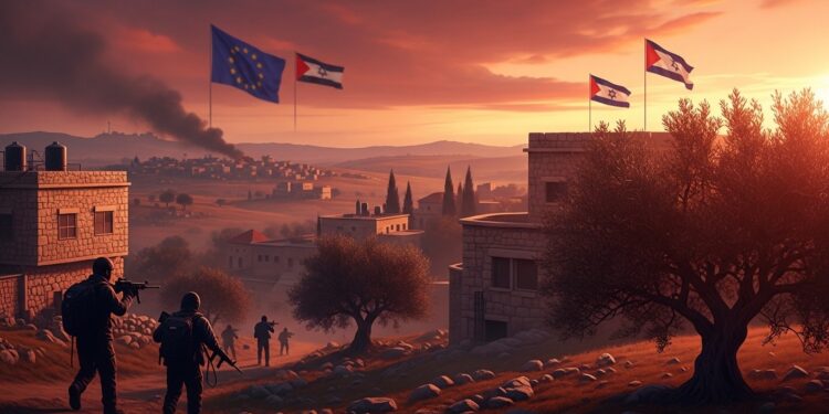 Condamnation Européenne de la Violence Croissante des Colons en Cisjordanie - Viral Mag LUnion européenne et plusieurs pays condamnent fermement la recrudescence des violences meurtrières de colons israéliens en Cisjordanie occupée appelant Israël à agir urgemment face à cette escalade dans un contexte de guerre régionale Viral Mag