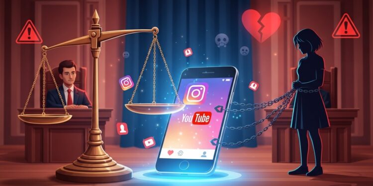 Condamnation Meta Google : Tournant Historique pour Réseaux Sociaux - Viral Mag Un tribunal américain condamne Meta et Google pour le rôle dInstagram et YouTube dans la dépression dune adolescente Une brèche juridique majeure menace le modèle des plateformes Découvrez les enjeux Viral Mag