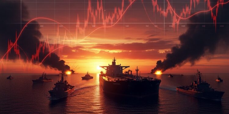 Le pétrole Brent dépasse 80 dollars après lescalade au Moyen Orient avec frappes américaines et israéliennes contre lIran Détroit dOrmuz menacé offre perturbée et primes de risque géopolitique en forte hausse   Viral Mag