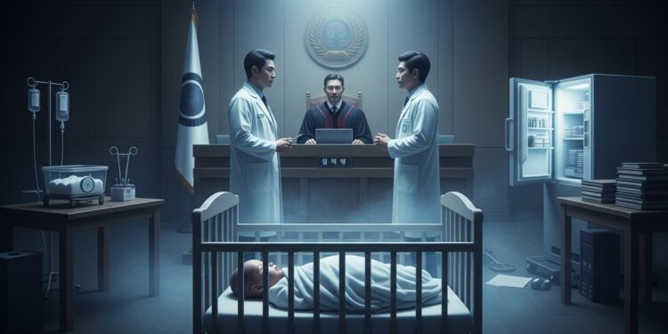 En Corée du Sud deux médecins ont été condamnés pour meurtre suite à un avortement à 36 semaines par césarienne Le bébé né vivant est décédé dans une chambre froide Un cas choc qui révèle le vide juridique persistant   Viral Mag