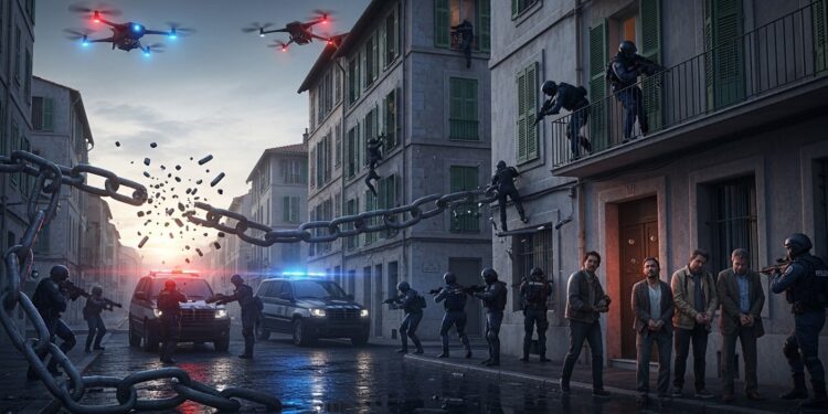 Opération massive de la gendarmerie  au moins 40 membres présumés de la DZ Mafia interpellés dont trois chefs détenus Le plus gros coup contre ce réseau narcocriminel violent   Viral Mag