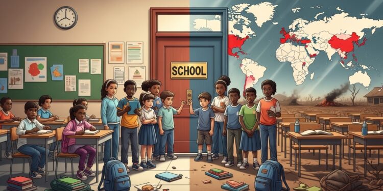 Le nombre denfants adolescents et jeunes non scolarisés atteint 273 millions en 2024 selon lUnesco en hausse depuis 2015 Analyse des causes impacts et défis pour laccès universel à léducation dici 2030   Viral Mag