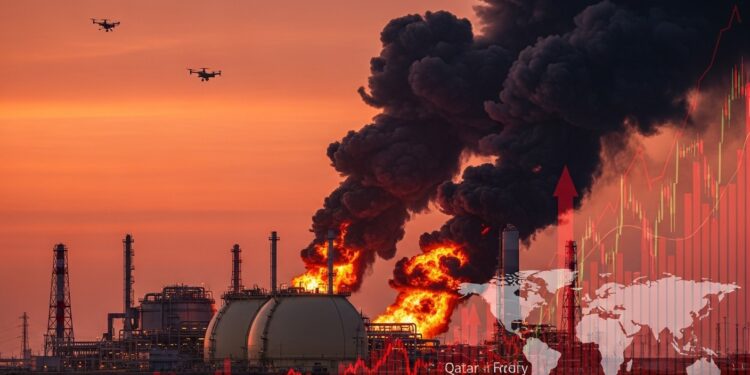 Frappes iraniennes sur le géant du GNL qatari Ras Laffan provoquent une envolée historique des prix du gaz en Europe et du pétrole Une crise énergétique durable menace ménages et économies   Viral Mag