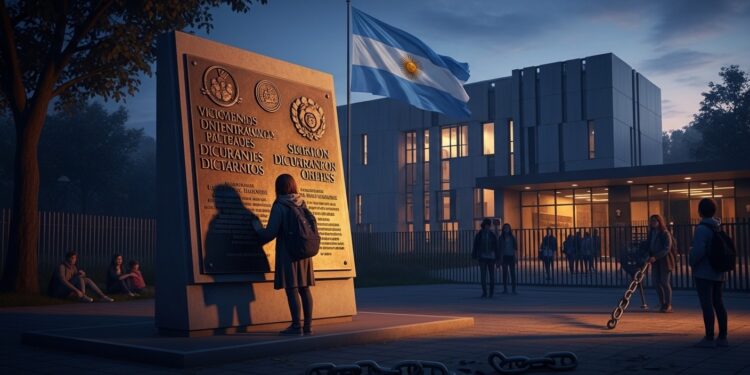 Tensions à la Cité universitaire de Paris autour de la Maison de lArgentine  une plaque hommage aux victimes de la dictature retirée la fondation pose la sienne en réponse Polémique sous lère Milei   Viral Mag