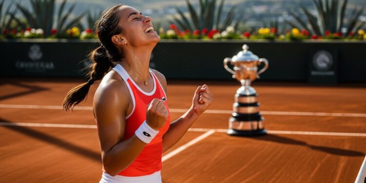 Découvrez comment Cristina Bucsa a conquis son premier titre WTA 500 à Mérida et bondi à la 31e place mondiale marquant un tournant majeur dans sa carrière   Viral Mag