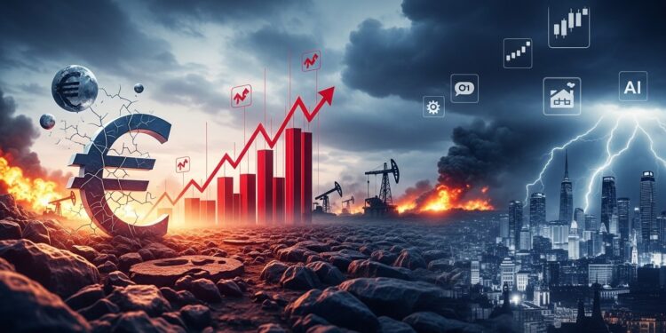 LOCDE alerte sur limpact de la guerre au Moyen Orient  croissance de la zone euro revue à 08 en 2026 avec inflation à 26 Découvrez les prévisions détaillées et les perspectives pour 2027   Viral Mag