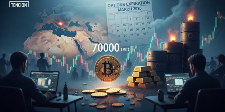 Le marché crypto stagne autour de 25 trillions malgré Bitcoin à 70 000 $ Tensions géopolitiques inflation tenace et expiry options massifs expliquent ce silence soudain Décryptage complet   Viral Mag