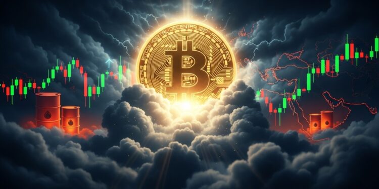 Pourquoi le marché crypto rebondit aujourdhui malgré lescalade au Moyen Orient  Analyse des facteurs macro Bitcoin proche de 70 000 $ pétrole contenu et espoir de cessez le feu rapide   Viral Mag