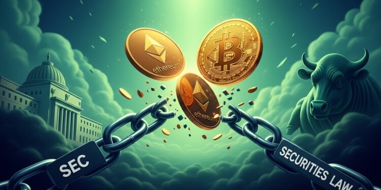 La SEC précise que la majorité des cryptomonnaies ne sont pas des valeurs mobilières Le marché reste calme Vers un vrai rebond ou simple répit avant la tempête macro  Analyse complète   Viral Mag