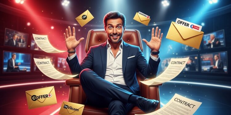 Découvrez comment Cyril Hanouna a été courtisé par les plus grandes chaînes en 2012 Offres XXL de TF1 Canal+ et France Télévisions confidences exclusives et choix stratégique qui ont marqué sa carrière   Viral Mag