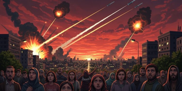 À Damas les Syriens observent la guerre opposant Iran Israël et États Unis depuis leur pays épargné après la chute dAssad Paradoxe et soulagement au cœur du Moyen Orient en crise   Viral Mag