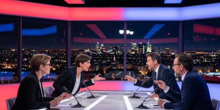 Débat Explosif Paris 2026 : Revirement de Dernière Minute - Viral Mag À quelques heures du second tour des municipales à Paris un débat crucial sur BFMTV a pris un tournant inattendu avec larrivée surprise de Sophia Chikirou face à Emmanuel Grégoire et Rachida Dati Viral Mag