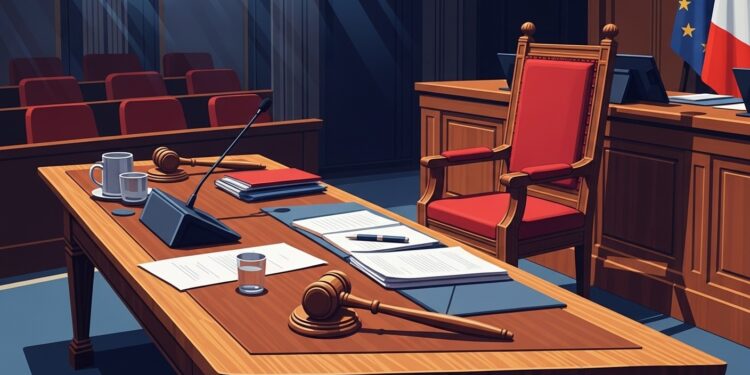 Richard Ferrand président du Conseil constitutionnel écarte brutalement sa numéro deux Aurélie Bretonneau suite à des divergences sur les ordonnances budgétaires Une crise interne secoue la plus haute institution juridique française   Viral Mag