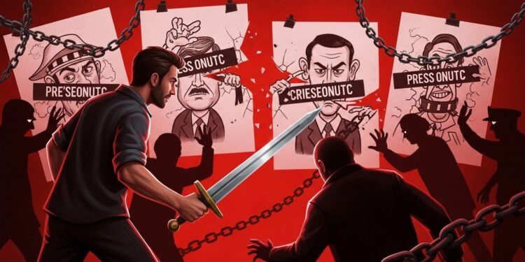 Dessinateurs de Presse Menacés : Rapport Alarmant 2023-2025 - Viral Mag 87 cas de menaces recensés en deux ans contre les dessinateurs de presse dans le monde Poursuites abusives censure et climat de peur un rapport révèle loffensive contre la liberté dexpression satirique Viral Mag