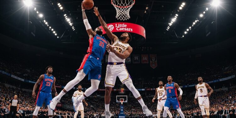 Le 24 mars 2026 Detroit Pistons reçoit les Los Angeles Lakers à la Little Caesars Arena Analyse complète du match NBA à venir enjeux forces en présence et ce qui rend cette affiche si attendue   Viral Mag