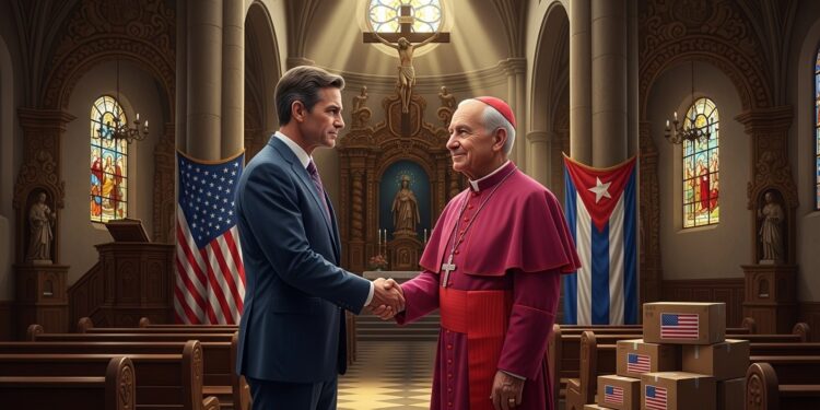 Rencontre clé à La Havane entre diplomate américain et hauts prélats catholiques  aide humanitaire et appel au changement au cœur des discussions tendues USA Cuba   Viral Mag