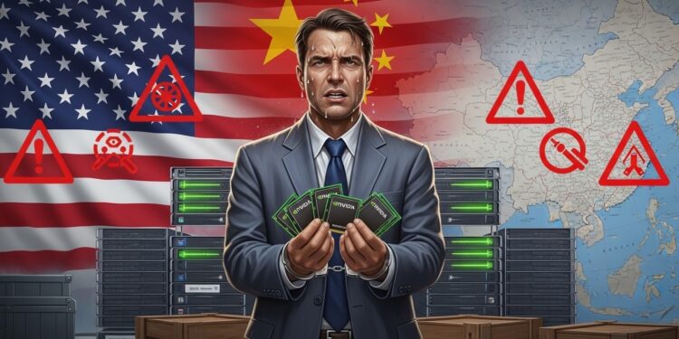 Dirigeant Américain Inculpé pour Contrebande de Puces IA Nvidia vers la Chine - Viral Mag Un cofondateur dun géant des serveurs IA arrêté pour avoir détourné des milliards en puces Nvidia vers la Chine violant les contrôles US Scandale majeur pour la sécurité nationale et lindustrie tech Viral Mag