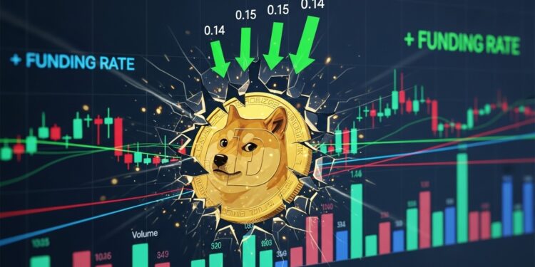 Découvrez pourquoi un rare double bottom sur Dogecoin signale un rebond potentiel vers 014 016 $ Open interest en hausse et analyses techniques détaillées pour mars 2026   Viral Mag