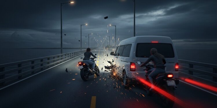 Un accident mortel causé par une course poursuite sur le pont dOléron a coûté la vie à Estelle Roaux Les deux chauffards condamnés à du sursis malgré leurs antécédents Détails du procès émouvant   Viral Mag