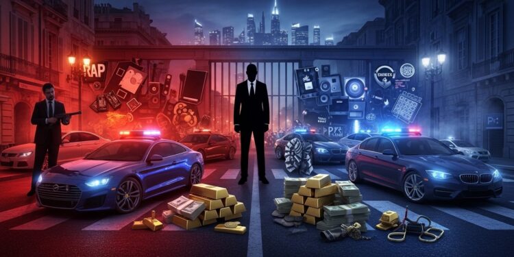 DZ Mafia Démantelée : Réseau Tentaculaire Révélé - Viral Mag Opération majeure contre la DZ Mafia interpellations avocat corrompu label rap impliqué blanchiment via luxe et Dubaï Décryptage du système criminel marseillais effondré en 2026 Viral Mag