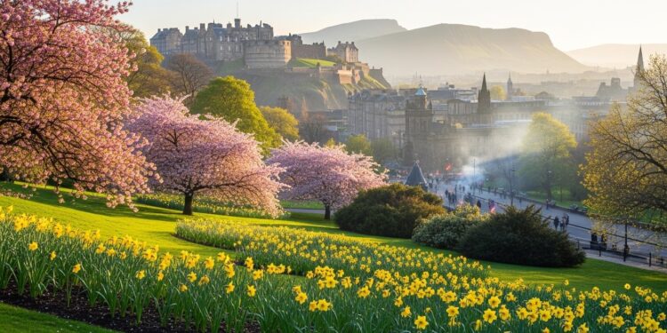 Découvrez pourquoi avril est le mois idéal pour visiter Édimbourg en 2026  climat printanier faible affluence Beltane Fire Festival floraison des parcs et escapades vers les Highlands   Viral Mag