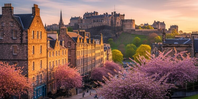 Découvrez pourquoi mai est lun des meilleurs mois pour visiter Édimbourg  climat doux longues journées faible affluence et festivals uniques Guide complet météo visites et budget   Viral Mag