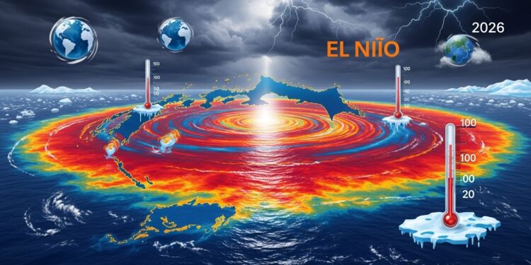 LOMM annonce quEl Niño pourrait revenir en 2026 avec 40  de probabilité dès mai juillet Après La Niña faible ce phénomène naturel risque damplifier les records de températures mondiales   Viral Mag