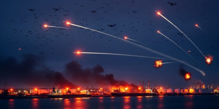 La Russie annonce avoir intercepté 389 drones ukrainiens lors dune attaque massive nocturne Un important port dans le golfe de Finlande a été touché provoquant un incendie Retour sur cette nouvelle escalade dans le conflit   Viral Mag