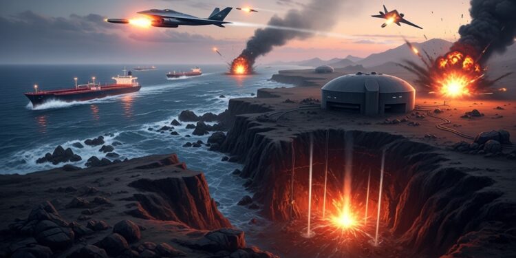 Larmée américaine annonce avoir dégradé la capacité iranienne à menacer la navigation dans le détroit dOrmuz via un bombardement ciblé dune installation souterraine de missiles Impacts sur le commerce mondial et perspectives du conflit   Viral Mag