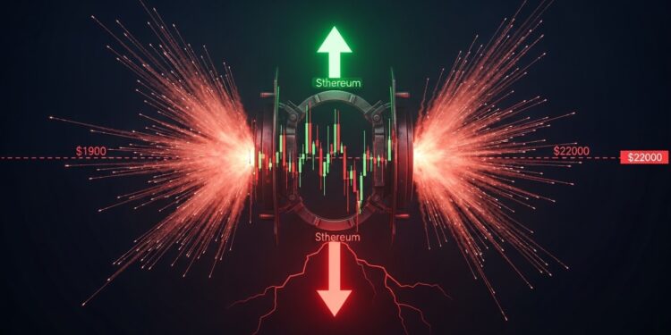 Ethereum coincé entre 1 900 $ et 2 200 $ avec des clusters de liquidations massives Capitulation historique ou breakout haussier  Analyse complète des enjeux macro et techniques   Viral Mag