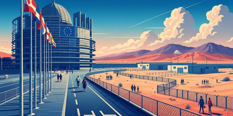 Le Parlement européen valide un durcissement majeur des règles dexpulsion des migrants en situation irrégulière incluant les hubs de retour hors UE Analyse des mesures et de leurs conséquences   Viral Mag