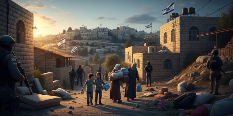 Les autorités israéliennes ont expulsé 11 familles palestiniennes du quartier de Silwan à Jérusalem Est Une opération qui sinscrit dans une vague plus large de déplacements suscitant de vives tensions dans la région   Viral Mag