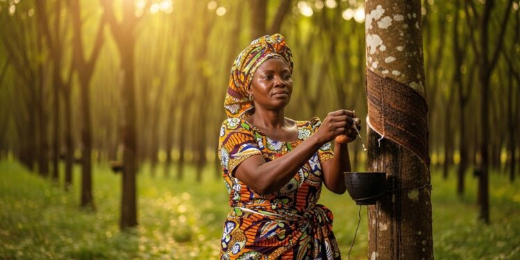En Côte dIvoire des cultivatrices dhévéa achètent leurs parcelles grâce à des subventions et brisent la dépendance familiale Un mouvement pour lautonomie et léquité foncière   Viral Mag