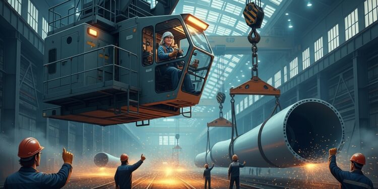 À Gdansk les femmes dominent les grues depuis des décennies Découvrez leur rôle clé leur précision légendaire et une tradition née sous le communisme qui perdure aujourdhui   Viral Mag