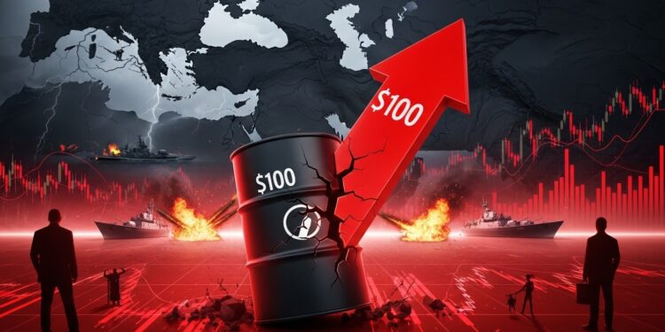Le baril dépasse 105 dollars suite à la guerre au Moyen Orient et blocage du détroit dOrmuz Bourses en chute inflation menaçante  analyse des impacts mondiaux et réponses du G7   Viral Mag