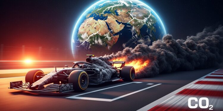 Découvrez pourquoi le bilan carbone officiel de la Formule 1 est largement sous estimé Entre déplacements des fans et logistique mondiale lempreinte réelle atteint 1 million de tonnes de CO2 par an   Viral Mag
