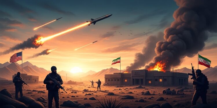 Quinze membres du Hachd al Chaabi tués dans une frappe imputée aux États Unis et six Peshmerga dans des tirs de missiles iraniens LIrak plongé dans la spirale du conflit régional au Moyen Orient   Viral Mag