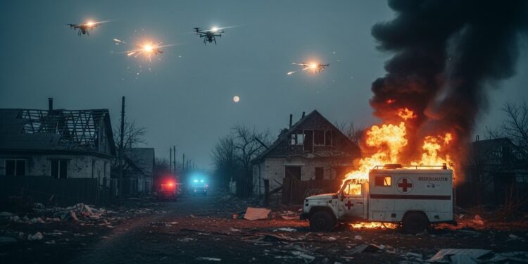 Quatre civils tués dans des attaques de drones et missiles entre lUkraine et la Russie Zaporijjia Donetsk et Belgorod touchés négociations en vue malgré les tensions   Viral Mag