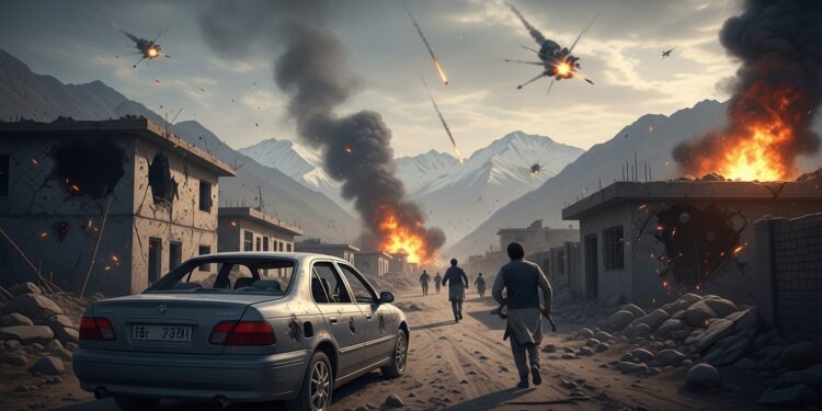 Des frappes pakistanaises ont visé un camp en construction pour migrants afghans rapatriés à Kandahar tuant des ouvriers civils Témoignages poignants dune escalade frontalière meurtrière   Viral Mag