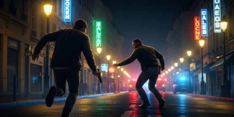 Dans la nuit à la Guillotière un homme est blessé par balle aux fesses Un policier hors service poursuit et arrête un migrant algérien clandestin Détails et contexte dune insécurité persistante   Viral Mag