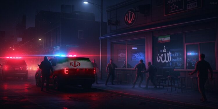 Une fusillade à Austin fait 2 morts et 14 blessés Lassaillant Américain dorigine sénégalaise portait des symboles religieux et un drapeau iranien Le FBI enquête sur un possible acte terroriste lié au conflit en Iran   Viral Mag