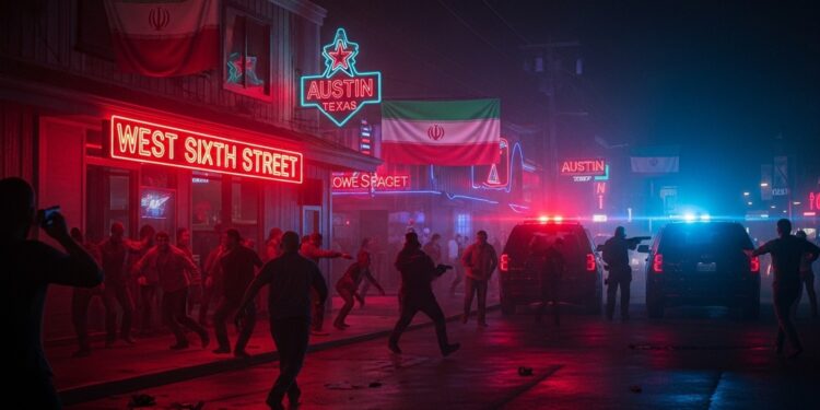 Tragédie à Austin  un tireur ouvre le feu devant un bar tuant trois personnes et blessant 14 autres Suspect abattu piste terroriste explorée après frappes sur lIran Détails et victimes   Viral Mag