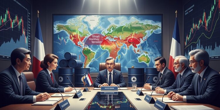 La France organise un G7 Énergie à Paris pour faire baisser les prix du pétrole chahutés par les tensions au Moyen Orient Focus sur le détroit dOrmuz et les réserves stratégiques   Viral Mag