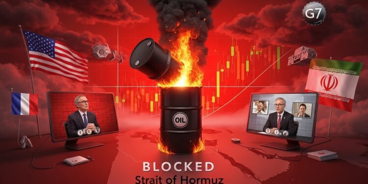 G7 Envisage Réserves Pétrole Face Flambée - Viral Mag Le G7 discute urgemment dune libération coordonnée des réserves stratégiques de pétrole pour contrer la hausse explosive des prix due à la guerre au Moyen Orient Analyse complète de la crise Viral Mag