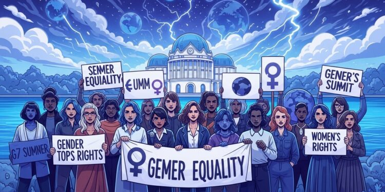 Avant le sommet G7 à Évian en juin 2026 plus de 260 ONG appellent la France à défendre fermement les droits des femmes face au backlash mondial et à pérenniser les financements féministes   Viral Mag