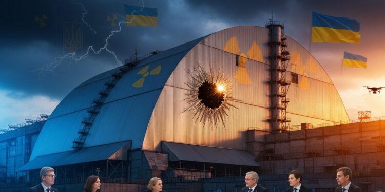 Le G7 sous présidence française place la restauration de larche de confinement de Tchernobyl au cœur des débats Découvrez les enjeux de sécurité nucléaire les dommages causés et les engagements internationaux   Viral Mag