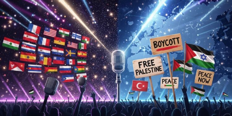 Découvrez comment lEurovision entre paillettes et neutralité apparente devient une véritable arène géopolitique Boycott dIsraël votes de blocs et soft power analysés en profondeur   Viral Mag