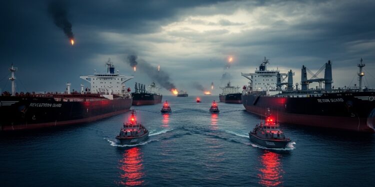 Golfe Persique : Trafic Maritime Stoppé par Escalade Militaire - Viral Mag Le Golfe Persique en alerte CMA CGM et Hapag Lloyd stoppent leurs navires détroit dOrmuz menacé Frappes et tensions font craindre un chaos pétrolier mondial Décryptage complet Viral Mag