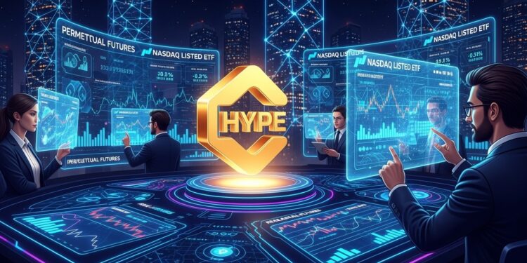 Grayscale Lance la Course pour un ETF Hyperliquid - Viral Mag Grayscale dépose un dossier auprès de la SEC pour lancer un ETF spot sur le token HYPE dHyperliquid leader des perpétuels décentralisés Une étape majeure pour les altcoins innovants Viral Mag